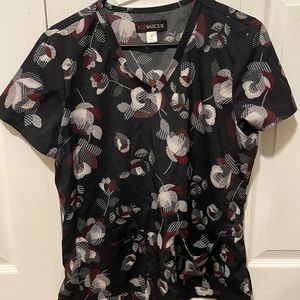 Koi scrub top